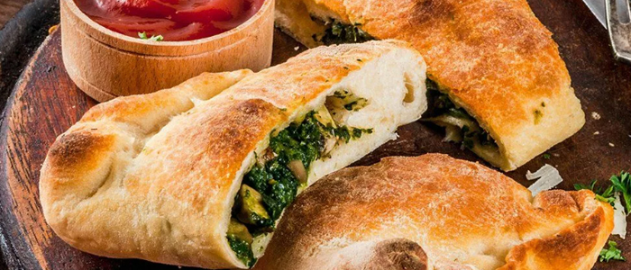 Pizza Calzone Veggie 