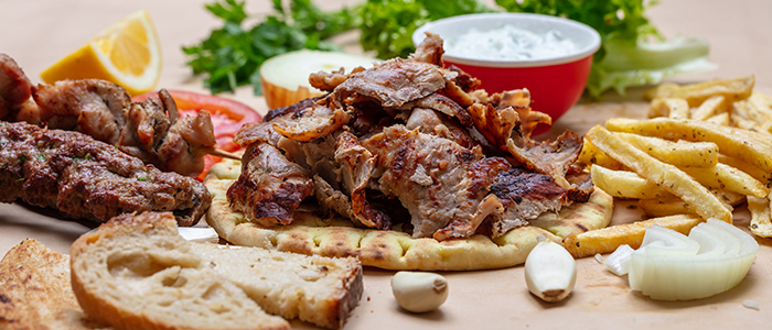 Doner Kebab With Cheese  Single 